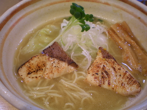 「鰤ラーメン　(塩)　７３０円」@めんや 正明の写真