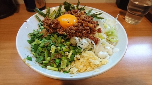 「【限定】我流豚星。台湾混蕎麦(ニンニク・ホアジャオ)」@豚星。の写真