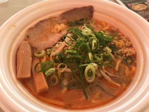 「札幌炙り味噌ラーメン@麺匠真武咲弥」@水戸のラーメンまつりⅡ ～炎のラーメンウィーク～の写真