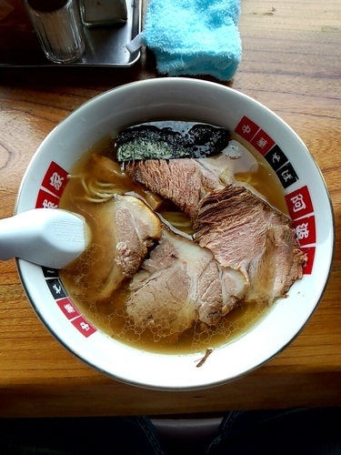 「チャーシューメン【850円】」@中華そば 阿波家の写真