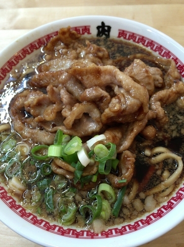 「肉汁麺 レベル２」@肉汁麺ススム 秋葉原本店の写真