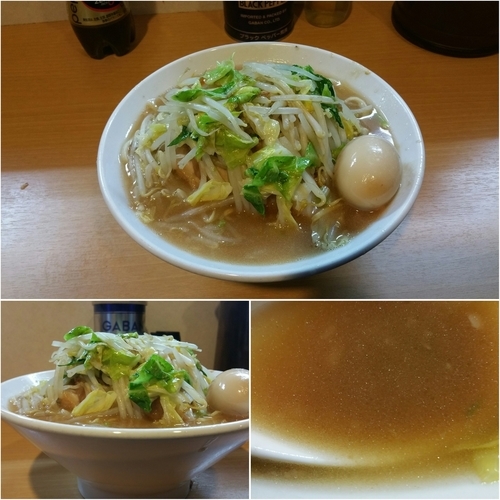 「ミニラーメン+味玉」@豚星。の写真