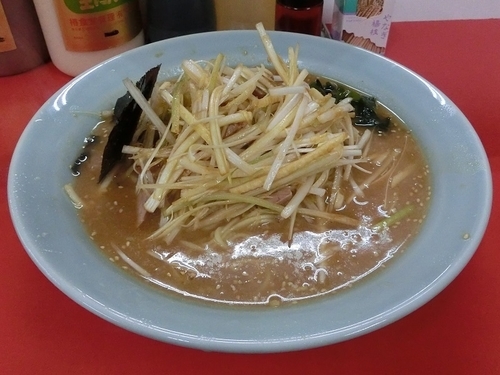 「ネギみそラーメン中盛」@ラーメンショップ 寒川西店の写真
