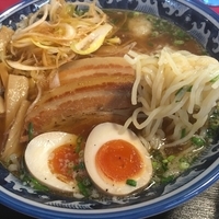 ネギ豚らーめん(大盛)