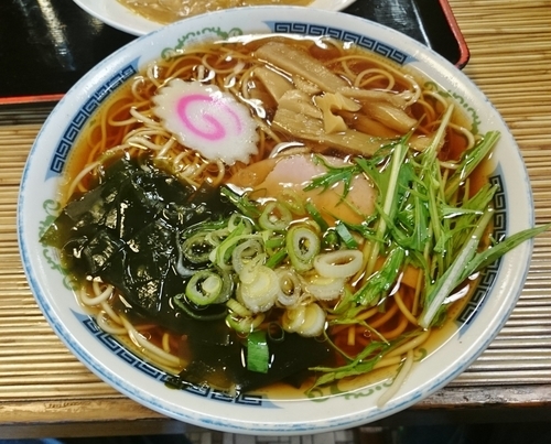 「ラーメン 480円」@十割手打ちそば 三代目 松月庵の写真