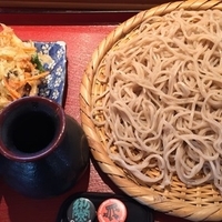 せいろ・並＋野菜かき揚げ＋筍天（￥540＋150＋￥100）