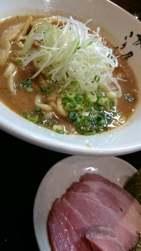「らーめん７８０円」@濃厚宗田つけめん 麺屋縁道の写真