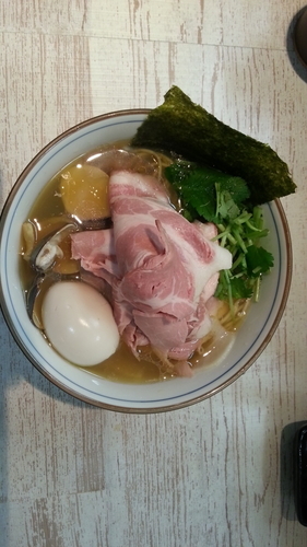 「特製蛤そば」@中華そば 四つ葉の写真