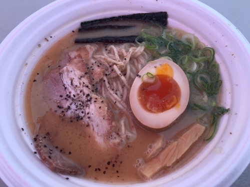 「信州鶏白湯らーめん」@水戸のラーメンまつりⅡ ～炎のラーメンウィーク～の写真