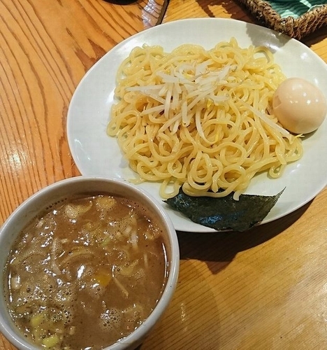 「つけめん並(味玉付き)」@らーめん・つけ麺 我家の写真
