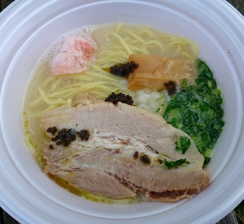 「トリュフ香る鶏白湯」@水戸のラーメンまつりⅡ ～炎のラーメンウィーク～の写真