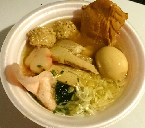 「鮮魚清湯和仕立て+特製トッピング」@水戸のラーメンまつりⅡ ～炎のラーメンウィーク～の写真