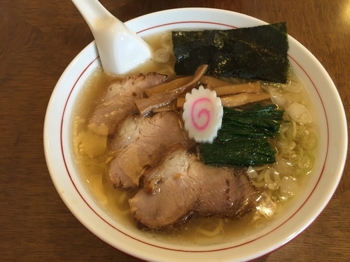 「しおラーメン 700円」@オランダ亭の写真