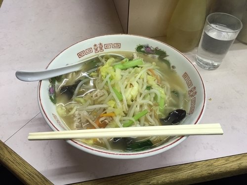 「タンメン」@岐阜屋の写真