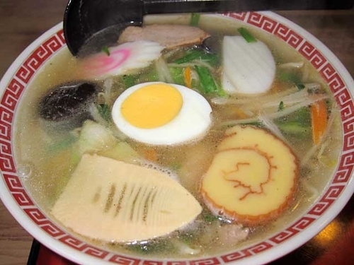 「五目中華ソバ　650円」@さかえやの写真