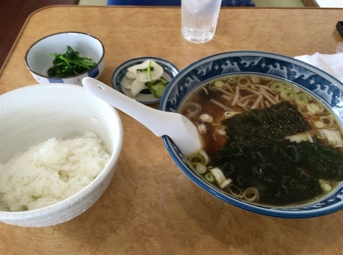 「支那そば定食＠７００円」@支那そば 味福の写真