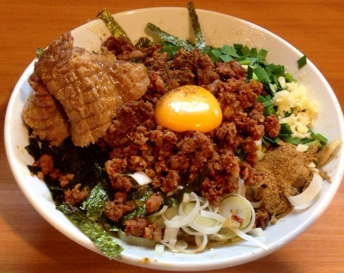 「【限定】台湾混ぜ蕎麦　850円　塩　50円」@豚星。の写真