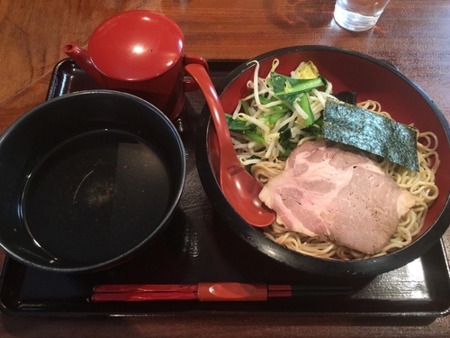 「濃口醤油つけ麺」@一酵やの写真