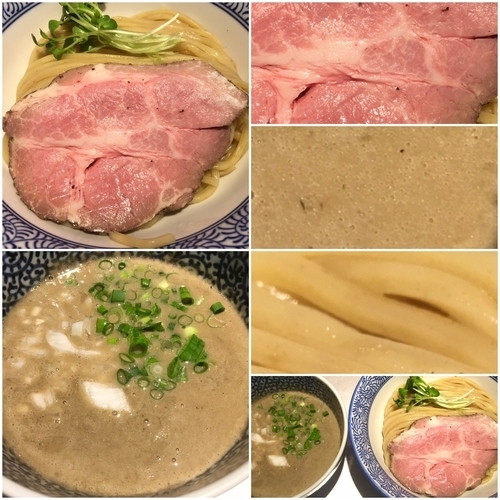 「煮干の極絞り濃厚つけ麺880円」@豚骨一燈の写真