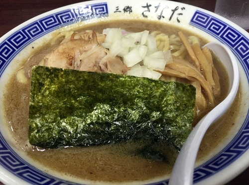 「中華そば（７８０円）」@つけめん さなだの写真