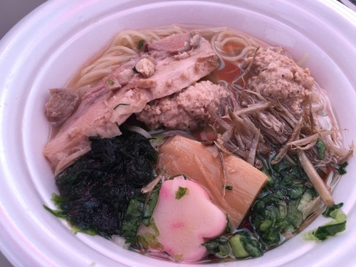 「鮮魚清湯和仕立て@はりけん×松辰」@水戸のラーメンまつりⅡ ～炎のラーメンウィーク～の写真