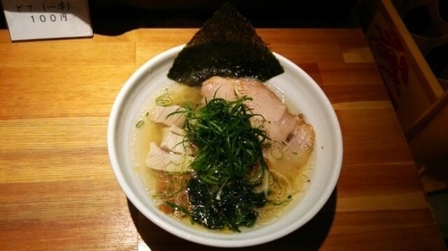 「鮪塩」@ラーメン 巌哲の写真