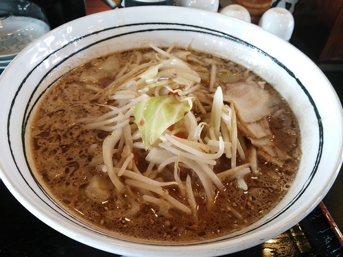 「一日分の野菜みそラーメン 大盛り」@麺屋 壱力 小牧店の写真