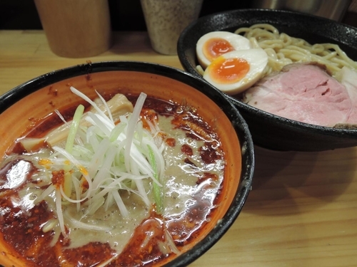 「辛みそつけめん」@miso style となみの写真