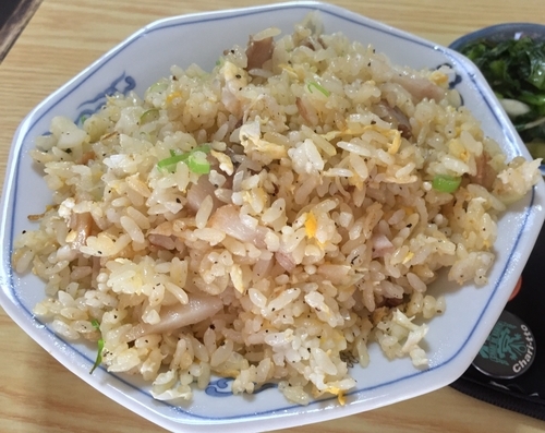 「ラーメンとチャーハンのセット（￥900）」@福福ラーメンの写真