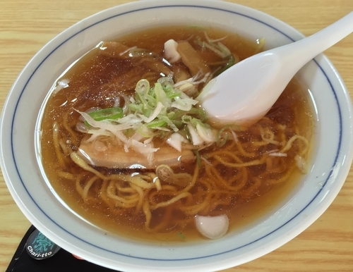 「ラーメンとチャーハンのセット（￥900）」@福福ラーメンの写真