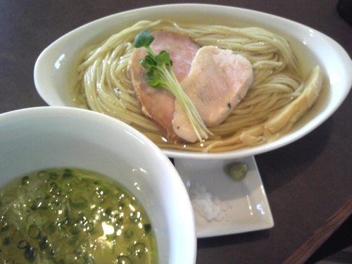 「つけそば（塩）￥500（GW特別価格）」@らあめん忘八の写真