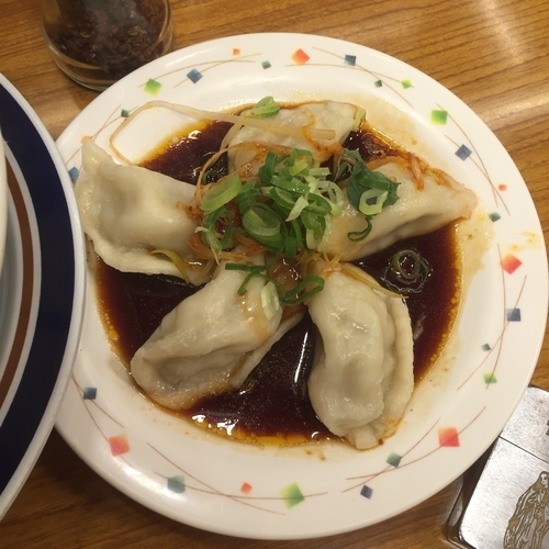 「ゆで餃子」@風風ラーメン 武蔵小金井店の写真