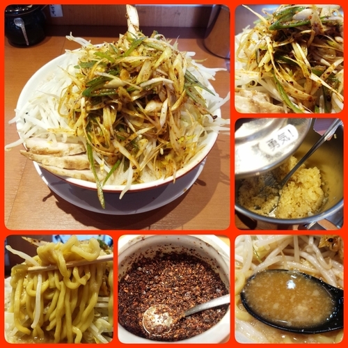 「らーめん＋辛ネギ」@らーめん男盛 本店の写真