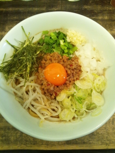 「汁なし台湾」@つけ麺 丸和 春田本店の写真