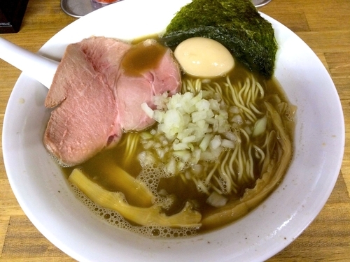 「【限定】濃煮干ら〜めん（800円）」@へべれ家の写真