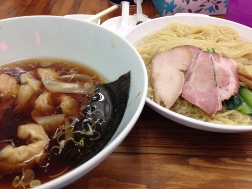 「ワンタンつけ麺」@らぁめん 夢の写真