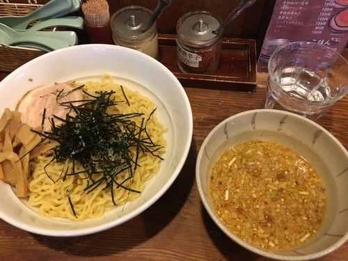 「特製つけ麺750円」@麺や天鳳 方南町店の写真