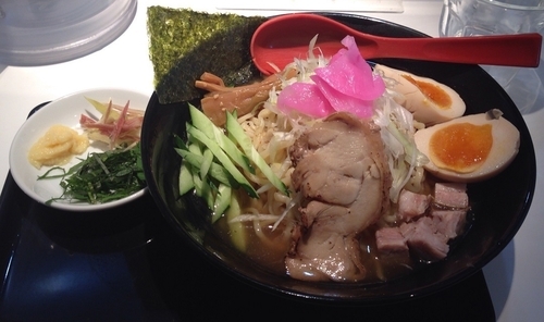 「さっぱりお出汁の冷たいらーめん～3SO風～(昼限定)850円」@RA-MEN 3SOの写真