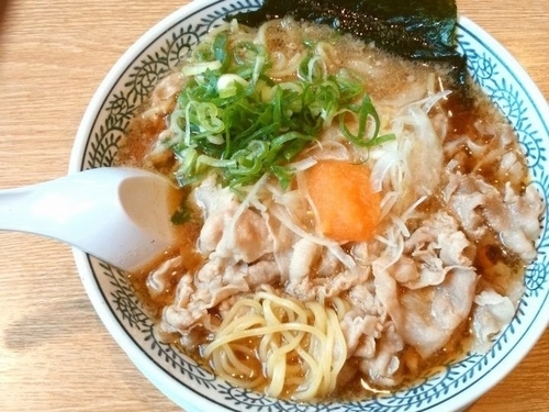 「肉ダブル肉そば」@丸源ラーメン 高松上天神店の写真