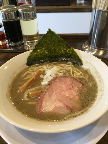 「濃厚煮干しそば 800円」@活龍煮干そば専門店 にぼしのなみの写真