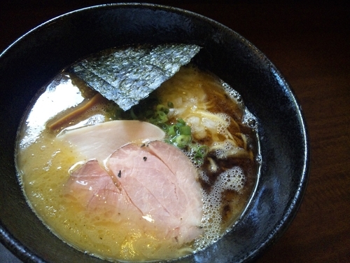 「【きまぐれ限定】鯖鶏そば　850円」@麺道 麒麟児の写真