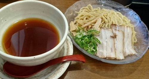 「冷し ゆずつけ麺」@希望軒 茨木店の写真