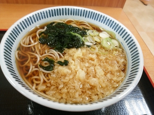 「花そば(並盛)390円」@菅生PA(上り線)の写真