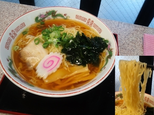 「和風らーめん大盛り440円」@麦の城の写真