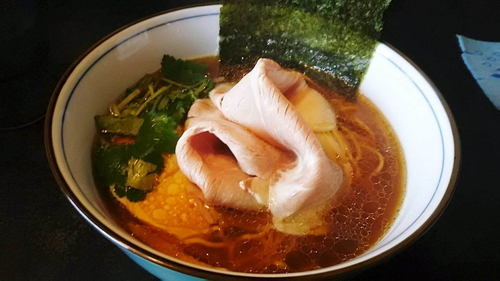 「煮干しそば800円」@中華そば 四つ葉の写真