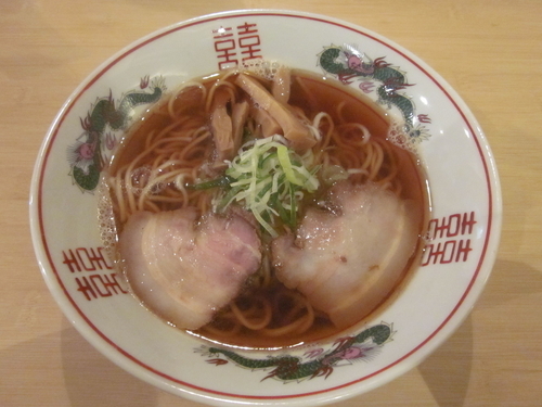 「煮干中華そば　６８０円」@心生 麺商人の写真