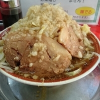 小ラーメン(ニンニクマシマシ、アブラ、カラメ)