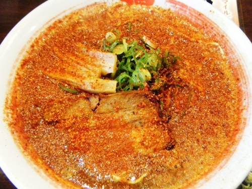 「濃辛（大辛）790円+外税=853円」@ばり嗎 狭山ヶ丘店の写真