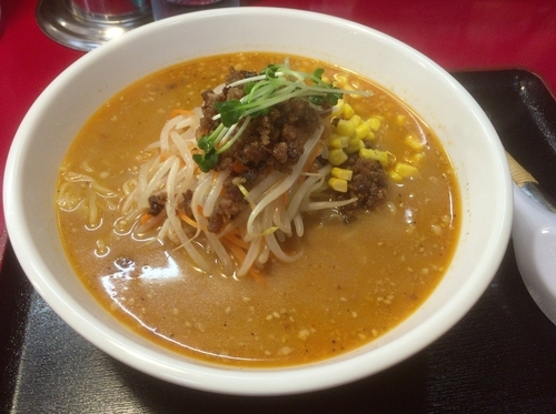 「みそラーメン650円」@紺のれん 鴻巣店の写真