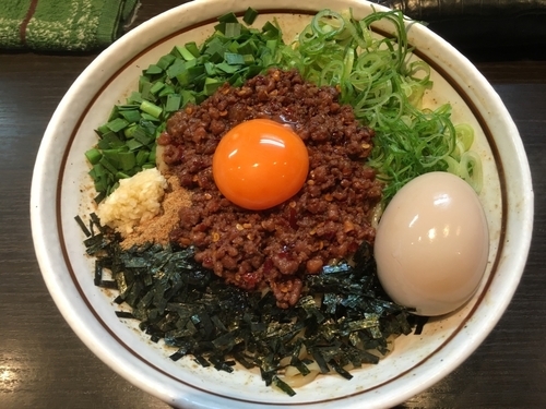 「台湾まぜそば」@濃厚担々麺 はなび 蟹江店の写真